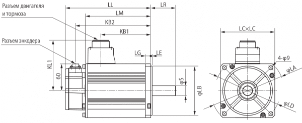 Схема моторов K1K020 / K1K520